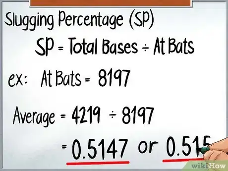 Image titled Calculate Slugging Percentage Step 4