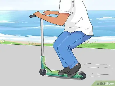 Image titled Do a Tailwhip on a Scooter Step 11