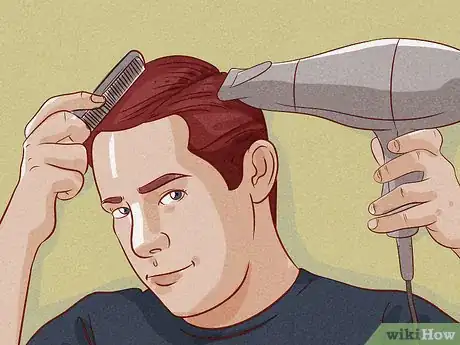 Image titled Style Medium Length Hair for Men Step 1