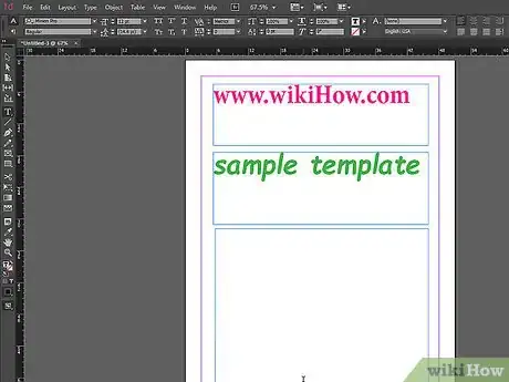 Image titled Set up an InDesign Template Step 9