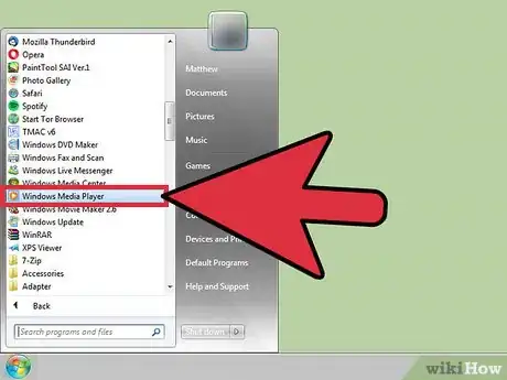 Image titled Save a Printable List of Your Songs in Windows Media Player Step 1