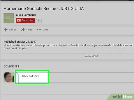 Image titled Link to a Certain Time in a YouTube Video's Comment Box Step 11