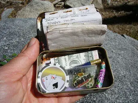 Image titled A geocache