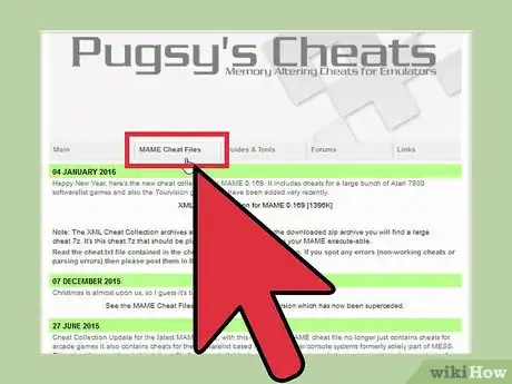 Image titled Add Cheats to MAME Step 2