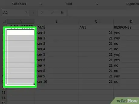 Image titled Create a Random Sample in Excel Step 13