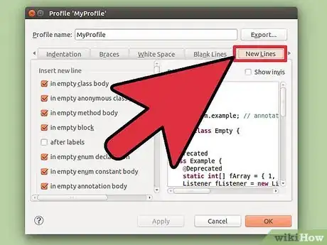 Image titled Change the Default Format Settings in Eclipse Step 10