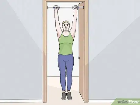 Image titled Stretch Your Lower Back with a Pull Up Bar Step 3