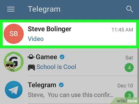 Image titled Type Bold Text on Telegram on Android Step 2