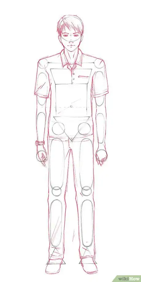 Image titled 15 Draw a smooth outline, add body details, and add clothing Step 15