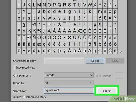 Image titled Type Square Root on PC or Mac Step 19