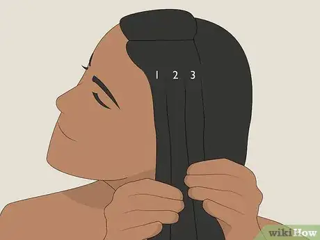 Image titled Stretch Natural Hair for Braids Step 11