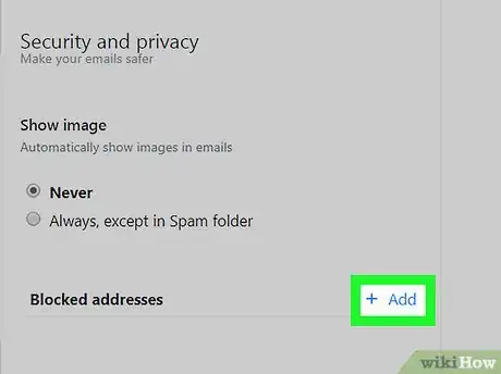 Image titled Block an Email Address on Yahoo! Step 5
