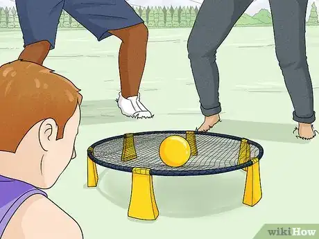 Image titled Play Spikeball Step 1