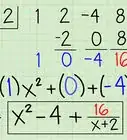 Divide Polynomials Using Synthetic Division