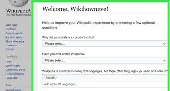 Create a Wikipedia Account