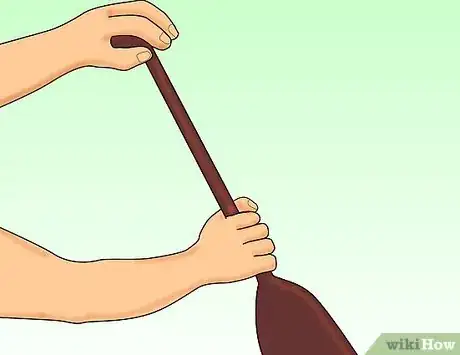 Image titled Paddle a Canoe Alone Using the J Stroke Step 3