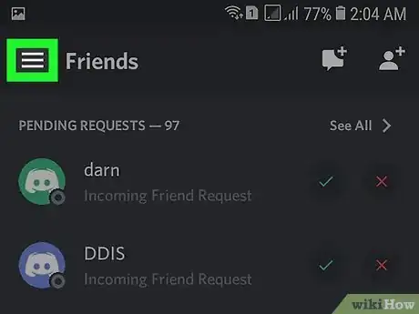 Image titled Invite People to a Discord Server on Android Step 2