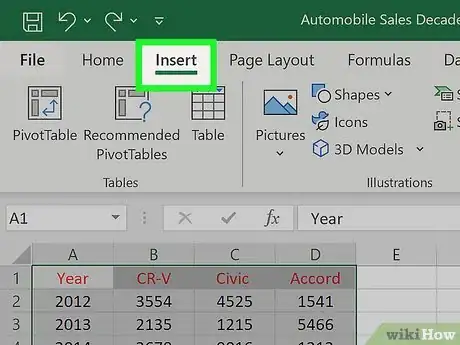 Image titled Graph Multiple Lines in Excel Step 5