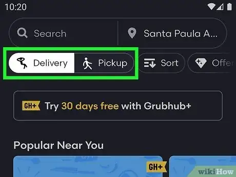 Image titled Pay with Cash on Grubhub Step 2