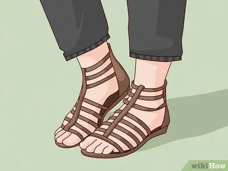 Image titled What Shoes Should You Wear with Straight Leg Jeans Step 4