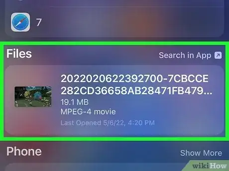 Image titled Save MP4 Files on an iPhone Step 3