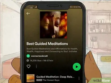 Image titled Add Meditations to Spotify Step 2