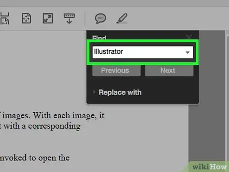 Image titled Search for a Word or Phrase in a PDF Document Step 4