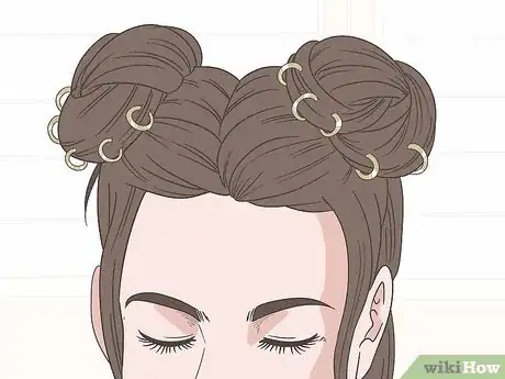 Image titled Put Hair Rings in Your Hair Step 8