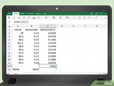 Image titled Calculate the Sum of Squares for Error (SSE) Step 13