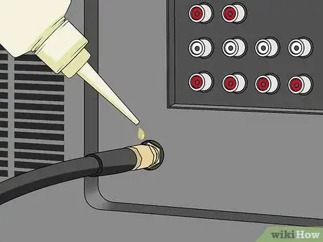 Image titled Unscrew a Coaxial Cable From Audiovisual Equipment Step 6