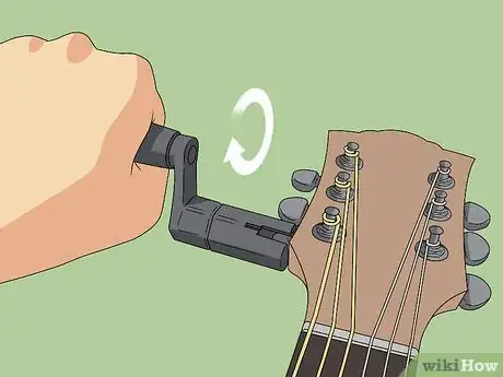 Image titled String for a Left Handed Guitarist Step 1