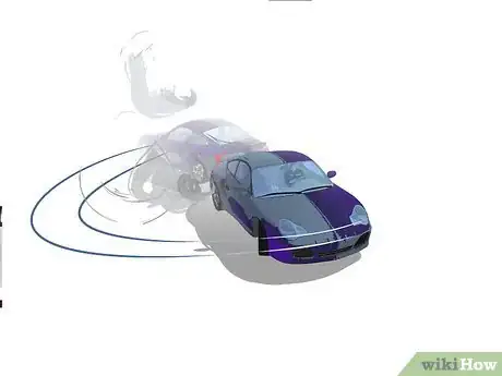 Image titled Perform a Reverse 180 in a Car Step 5