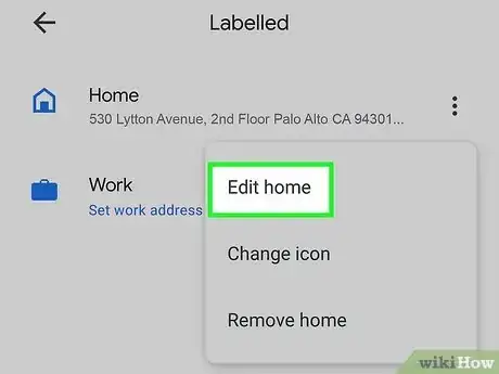 Image titled Change Home Address on iPhone Step 11