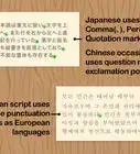 Tell Chinese, Japanese, and Korean Writing Apart