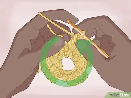 Image titled Crochet a Hair Scrunchie Step 12