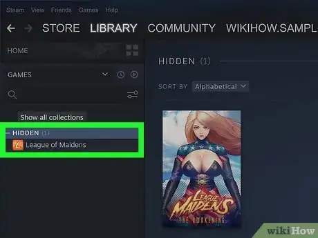 Image titled Unhide Games in Steam Step 5