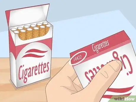 Image titled Tell How Old a Pack of Cigarettes Are Step 1