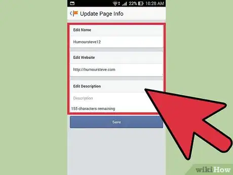 Image titled Update Your Page Info Using Facebook Pages Manager Step 6