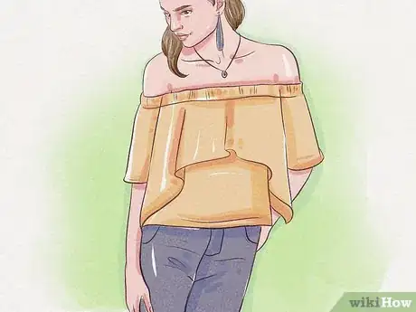 Image titled Wear Off the Shoulder Tops Step 13