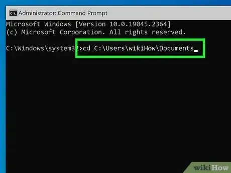 Image titled Change Directories in Command Prompt Step 7