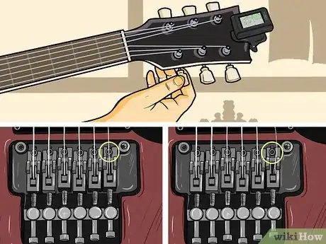 Image titled Set Intonation on a Floyd Rose Bridge Step 6