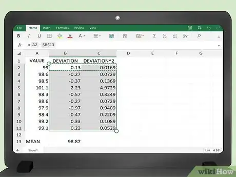 Image titled Calculate the Sum of Squares for Error (SSE) Step 12