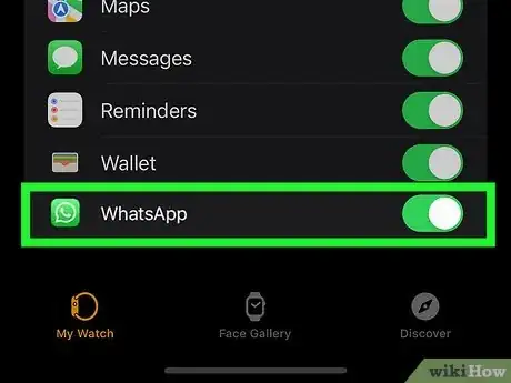 Image titled Get WhatsApp on Apple Watch Step 5