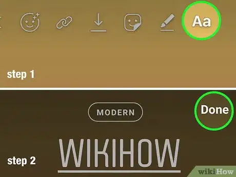 Image titled Write on Instagram Stories Step 4