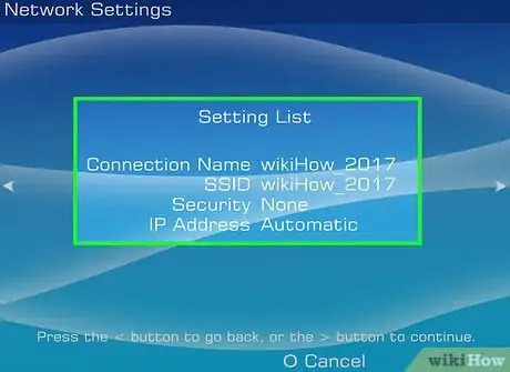 Image titled Connect a PSP to a Wireless Network Step 14