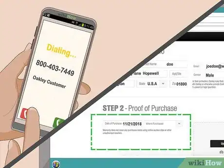 Image titled Register Oakley Sunglasses Step 4