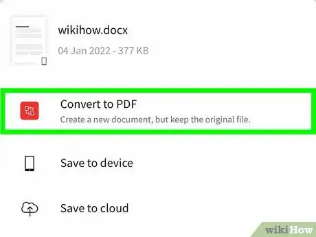 Image titled Convert Docx to PDF in Mobile Step 14