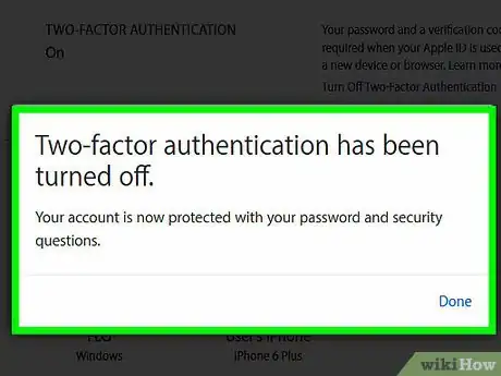 Image titled Turn Off Two‐Factor Authentication on an iPhone Step 14
