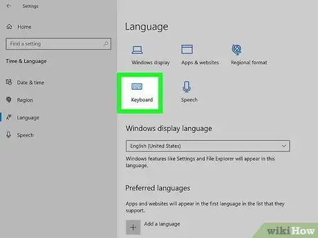 Image titled Change the Default Keyboard Settings in Windows 10 Step 7