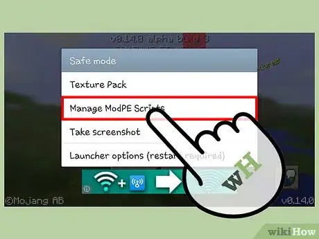 Image titled Summon Herobrine on Minecraft PE Using a Mod Step 8